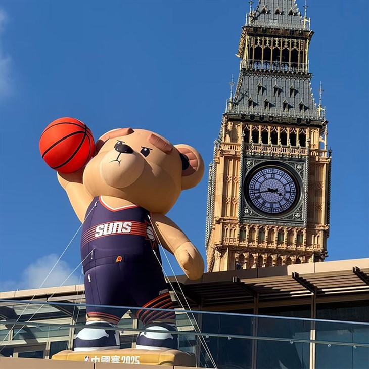 Inflatable Advertising Cute Cartoon Bear Playing Basketball best